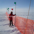 Cerca anaranjada plástica de la nieve / cerca de malla plástica resistente